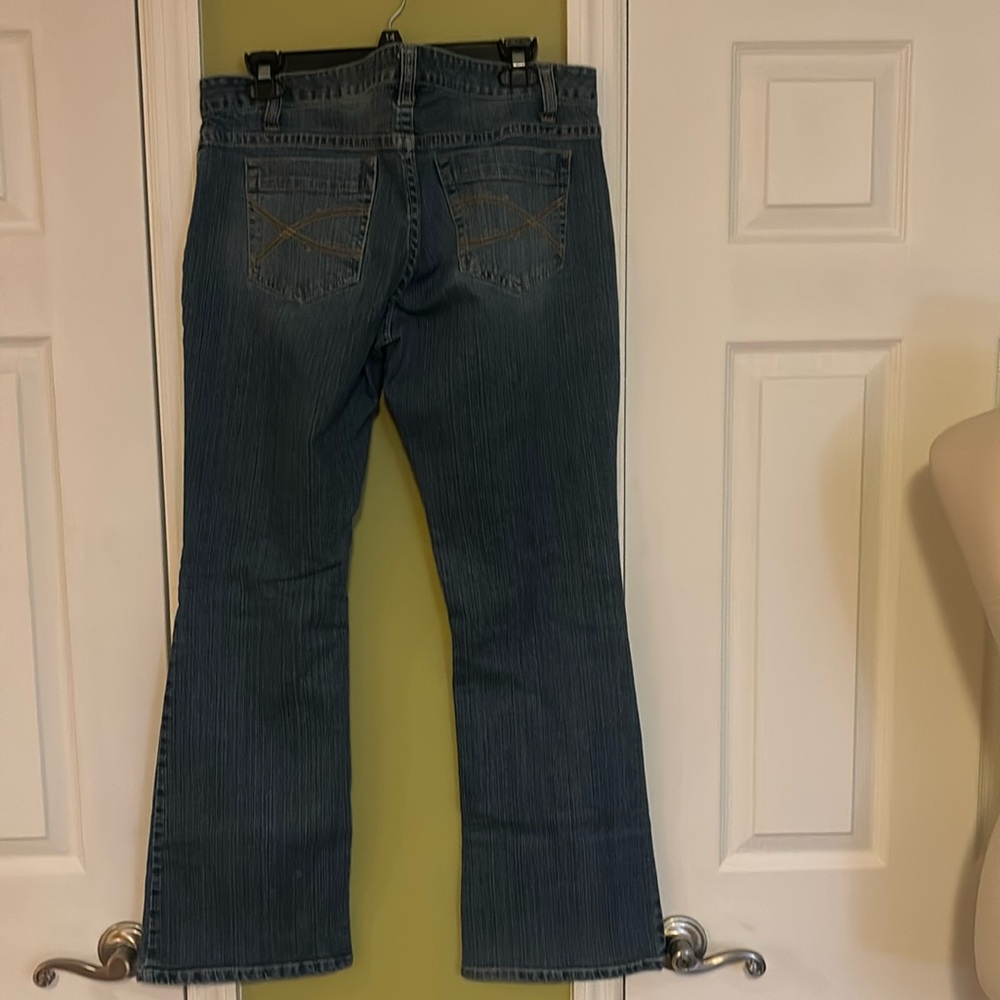 Aeropostale Hailey Skinny Flare Medium Wash 13/14